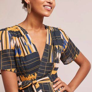 Macie Wrap Maxi Dress The Odells Anthropologie